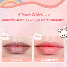 Load image into Gallery viewer, Kawaii Honey Peach Lip Oil Long Lasting Non-sticky Repair Moisturizing Hydrating Lip Tint Lip Plumper Lip Care Serum