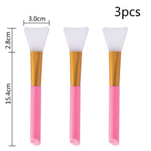 Load image into Gallery viewer, 10PCS Soft Cosmetic Makeup Brush DIY Mask Brushes Foundation Skin Face Care Tool Acrylic-Handle Gel Cosmetic Beauty Tools