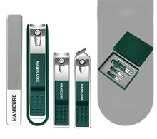 Load image into Gallery viewer, Germany nail clipper set a full set of new high-grade men and women on special nails cut nail clippers pedicure tool boxes