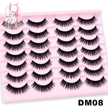 Load image into Gallery viewer, AYRMILLA Natural False Eyelashes 5/10/14Pairs Dramatic 3D Mink Lashes Thick Fake Eyelash Extension Faux Cils Makeup maquiagem