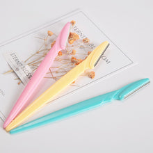 Load image into Gallery viewer, 3/10Pcs Eyebrow Razor Eyebrow Trimmer Women Face Razor Hair Remover Eye Brow Shaver Blades for Cosmetic Beauty Makeup Tools