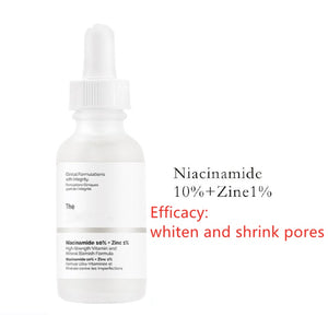 10 kinds  Face Makeup Peeling Solution AHA 30% + BHA 2% Acne Removing Serum Repair Hyaluronic Acid Face Skin Care 30ml