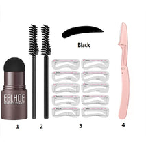 Load image into Gallery viewer, 2023 Professional One Step Eyebrow Stamp Shaping Set Pen Pencil Waterproof Makeup For Women Perfect Brows Stencil And Kit Tattoo