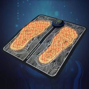 Electric EMS Foot Massager Pad Foot Massage Mat Feet Muscle Stimulator Improve Blood Circulation Relieve Ache Pain Health Care