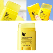 Load image into Gallery viewer, THE SAEM Eco Earth Power Clear Sun Stick 16g SPF50+ PA+++Sunscreen Whitening Cream Sunblock Skin Protective Korea Care Cosmetics