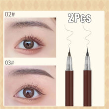 Load image into Gallery viewer, 0.01mm Ultra Fine Eyebrows Pencil Waterproof Sweat-proof Liquid Eyebrow Pen Long Lasting Professional Makeup Eye Cosmetics