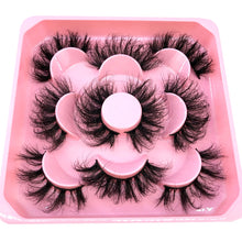 Load image into Gallery viewer, 2022 New 5 pairs natural false eyelashes fake lashes long makeup 3d mink lashes eyelash extension mink eyelashes short eyelashes