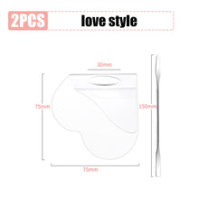 Load image into Gallery viewer, Acrylic Palette Spatula Rod Gel Foundation Eye Shadow Mixing Cream Pigments  for Makeup Nail Art Manicure Tool Makeup Tools