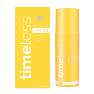 Skin Care Timeless 20% VITAMIN C + E Ferulic Acid Serum Antioxidant Whitening Moisturizing Face Serum Anti Wrinkle Brighten Skin