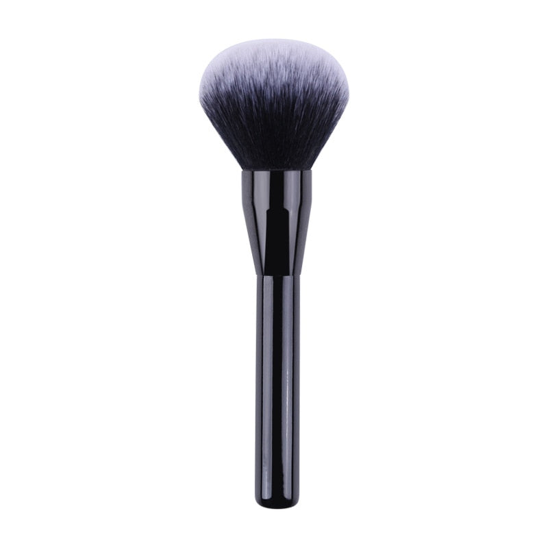 1pc Professional Powder Fundation Makeup Brush Large BlushWith Black Wood Women Cosmetic Tool Magic Fluffy Soften Fiber Hair Bru