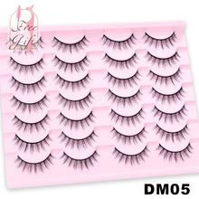 Load image into Gallery viewer, AYRMILLA Natural False Eyelashes 5/10/14Pairs Dramatic 3D Mink Lashes Thick Fake Eyelash Extension Faux Cils Makeup maquiagem