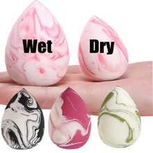 Load image into Gallery viewer, Professional Makeup Sponge Puff Soft Portable Gradient Marble Air Cushion Foundation Powder Cosmetic Puff Women Beauty Tool 1PCS