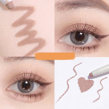 Load image into Gallery viewer, Diamond Glitter Eyeshadow Liner Pencil Eye Makeup Highlighter Waterproof Matte Pink Silkworm Champagne Gold Eyeliner Pen