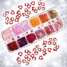 Load image into Gallery viewer, Holographic Butterfly Flakes Nail Art Glitter Sparkly 3D Laser Butterfly Sequins Tips DIY Polish Nail Art Decorations Manicure