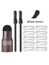 Load image into Gallery viewer, One Step Shaping Kit Stamp Set Professional 2024 Perfect Eyebrow Mold Waterproof Makeup For Women Brow Template Make Up Shade