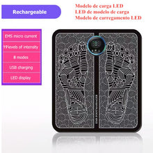 Load image into Gallery viewer, Electric EMS Foot Massager Pad Portable Foldable Massage Mat Muscle Stimulation Improve Blood Circulation Relief Pain Relax Feet