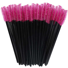 Load image into Gallery viewer, Eyelash Extension Disposable Eyebrow brush Mascara Wand Applicator Spoolers Eye Lashes Cosmetic Brushes Set makeup tools