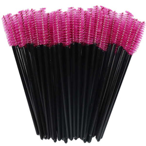 Eyelash Extension Disposable Eyebrow brush Mascara Wand Applicator Spoolers Eye Lashes Cosmetic Brushes Set makeup tools