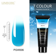 Load image into Gallery viewer, Limegirl 15ml Poly Nail Gel Glitter Building Nail Gel For Manicure Nail Art Design Luminous Polygels Extension Nail Gel For Nail