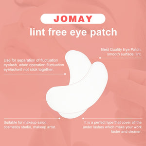 50Pairs/Lots Eye Patches Eyelash Extension Under Eye Pads Makeup Eyelash Patches Tip Stickers Pads For Eyelash Extension Makeup