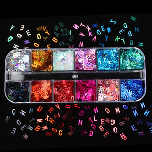 Holographic Butterfly Flakes Nail Art Glitter Sparkly 3D Laser Butterfly Sequins Tips DIY Polish Nail Art Decorations Manicure