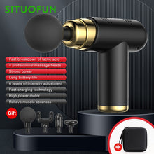 Load image into Gallery viewer, SITUOFUN Portable Massage Gun Deep Tissue Muscle Electric Massager Pain Relief For Body Neck Back Relaxation Fitness Slimming