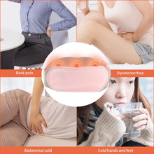 Load image into Gallery viewer, Washable Menstrual Heating Pad Electric Warm Lady Uterus Reduce Menstrual Stomachache Waist Pain Hot Compress 6 Modes Massager