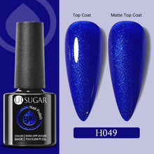 Load image into Gallery viewer, UR SUGAR 7.5ml 7ml Glass Bottle Milky Jelly White Gel Nail Polish White Color UV Led Gel Varnish For Manicure Nail Art Base Top