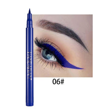 Load image into Gallery viewer, Waterproof Quick Dry Liquid Eyeliner Sweatproof Anti-oil Smudge-Proof Long-lasting Black Eyeliner Pencil Beauty Eyes Makeup Tool