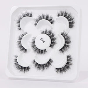 AYRMILLA 5/20Pairs 3D Mink Lashes Natural False Eyelashes Dramatic Thick Fake Eyelash Extension Faux Cils Wholesale Makeup Tools