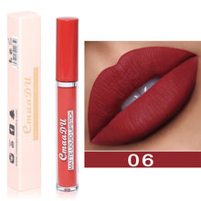 Load image into Gallery viewer, Sexy Long Lasting Velvet Matte Lip Gloss Liquid Lipstick Lip Makeup Women Beauty Red Nonstick Cup Waterproof Lip Gloss YZL2