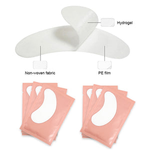 50Pairs/Lots Eye Patches Eyelash Extension Under Eye Pads Makeup Eyelash Patches Tip Stickers Pads For Eyelash Extension Makeup