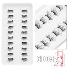 Load image into Gallery viewer, 5/10Pairs 3D Mink Lashes Natural Eyelashes Dramatic False Eyelashes Faux Cils Makeup Wholesale Fake Eyelash Extension maquiagem