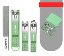 Load image into Gallery viewer, Germany nail clipper set a full set of new high-grade men and women on special nails cut nail clippers pedicure tool boxes