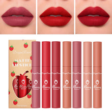 Load image into Gallery viewer, 3 Pcs Sweet Liquid Lipstick Set Matte Velvet Lip Glaze Waterproof Long Lasting Non-marking Natural Lip Tint Cosmetic Kit YZL1