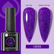 Load image into Gallery viewer, UR SUGAR 7.5ml 7ml Glass Bottle Milky Jelly White Gel Nail Polish White Color UV Led Gel Varnish For Manicure Nail Art Base Top