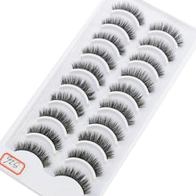 Load image into Gallery viewer, 41 Styles 10 pairs natural long 3D mink false eyelashes fake lashes makeup kit Mink Lashes extension eye lashes short eyelashes