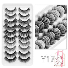 Load image into Gallery viewer, 5/10Pairs 3D Mink Lashes Natural Eyelashes Dramatic False Eyelashes Faux Cils Makeup Wholesale Fake Eyelash Extension maquiagem