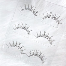 Load image into Gallery viewer, NEW Wholesale Mink Eyelashes 3pair lashes invisible band mink lashes reusable false eyelashes Makeup in Bulk