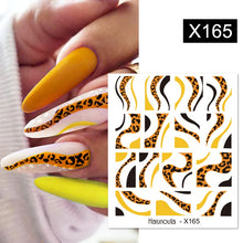 Load image into Gallery viewer, Harunouta 1 Sheet Nail Water Decals Transfer Lavender Spring Flower Leaves Nail Art Stickers Nail Art Manicure DIY