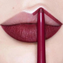 Load image into Gallery viewer, Waterproof Matte Lipliner Pencil Sexy Red Contour Tint Lipstick Lasting Non-stick Cup Moisturising Lips Makeup Cosmetic 12Color