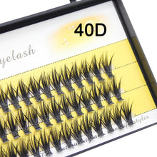 Load image into Gallery viewer, Moonlily Soft Mink 20D/30D/40D Lashes Cluster Eyelash Extension Natural Long 3D Volume Effect Faux Bunche Individual Makeup