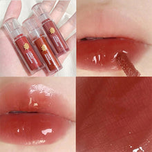 Load image into Gallery viewer, Cherry Pink Lip Plumper Gloss Crystal Jelly Oil Lip Tint Korean Long-lasting Waterproof Lipstick Lips Plumper Extreme Wholesale