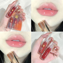 Load image into Gallery viewer, Cherry Pink Lip Plumper Gloss Crystal Jelly Oil Lip Tint Korean Long-lasting Waterproof Lipstick Lips Plumper Extreme Wholesale