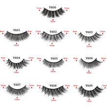 Load image into Gallery viewer, MEISHENJIE 3/5/10 Pair 3D Mink Lashes Natural Eyelash Dramatic False Eyelashes Faux Cils Makeup Fake Eyelash Extension maquiagem