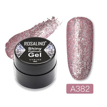 Load image into Gallery viewer, ROSALIND Gel Nail Polish Glitter Paint Hybrid Varnishes Shiny Top Base Coat For Nails Set Semi Permanent For Manicure Nail Art