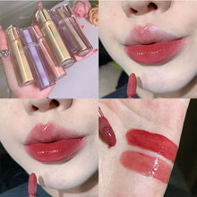 Load image into Gallery viewer, Cherry Pink Lip Plumper Gloss Crystal Jelly Oil Lip Tint Korean Long-lasting Waterproof Lipstick Lips Plumper Extreme Wholesale