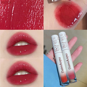 Cute Lipgloss Bulk Moisturizer Lip Plumper Lip Gloss Cosmetics Reduce Lip Line Nutritious Liquid Lipstick Lips Tint Lip Glaze