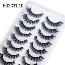 Load image into Gallery viewer, 41 Styles 10 pairs natural long 3D mink false eyelashes fake lashes makeup kit Mink Lashes extension eye lashes short eyelashes