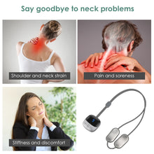 Load image into Gallery viewer, Hanging Cervical Spine Massager Mini Pulse Shoulder Cervical Massage Hot Compress with Heating Cervical Neck Pulse Massage